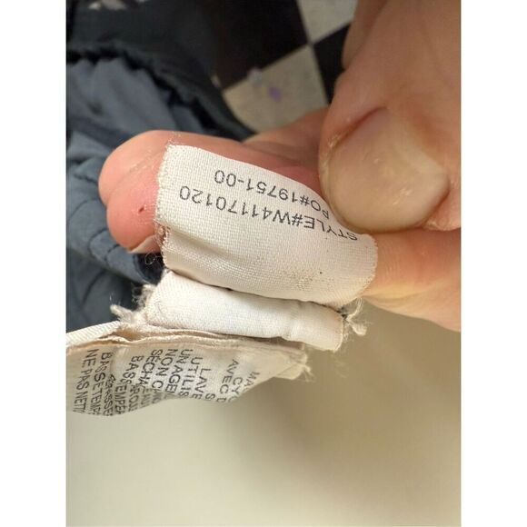 pRana Midtown Capri Drawstring Gray Jogger Ruched Ankle Crop Pants W41170120 Sma - Picture 4 of 4